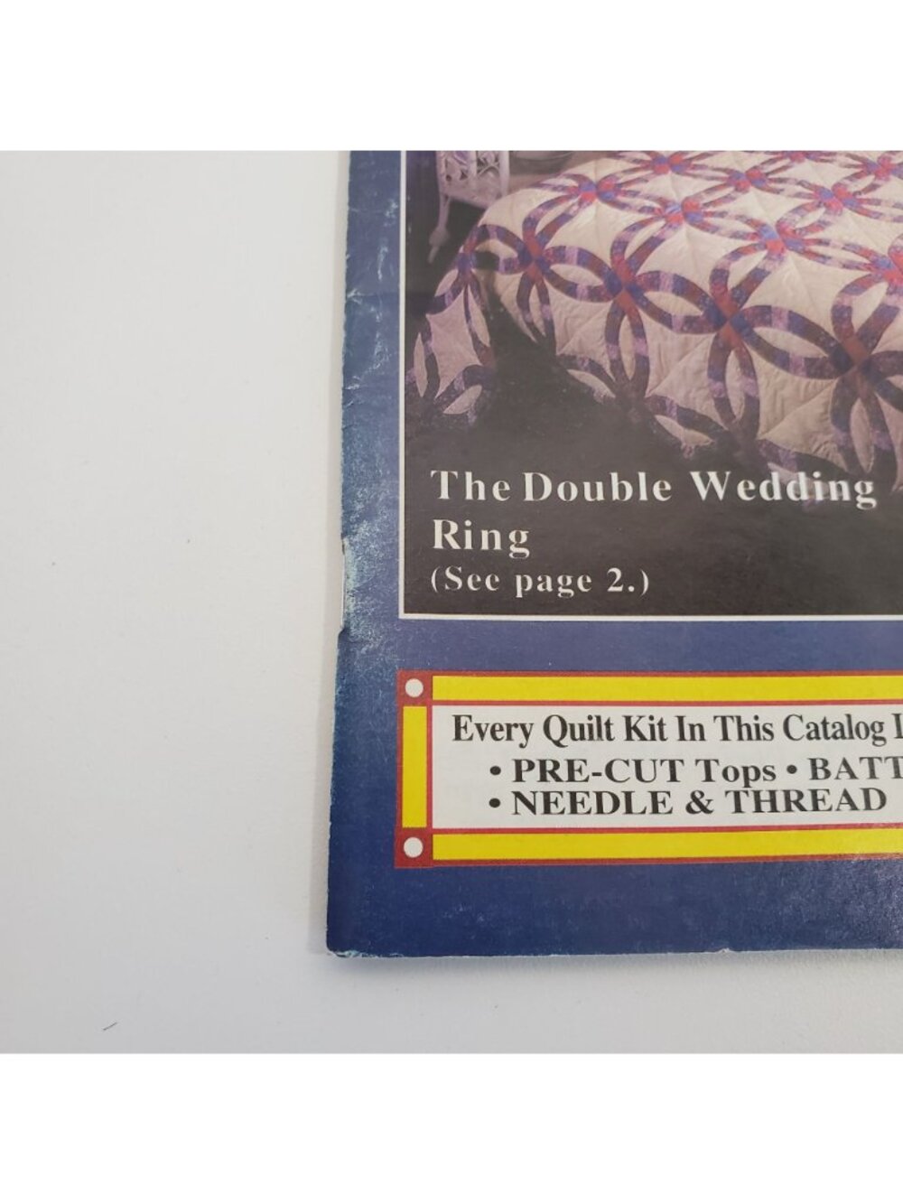 Hearthside Quilts Catalog Issue 19 Double Wedding Ring Vintage 1990s - Picture 4 of 13